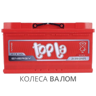 TOPLA Energy 12В 6ст 100 а/ч оп 108400